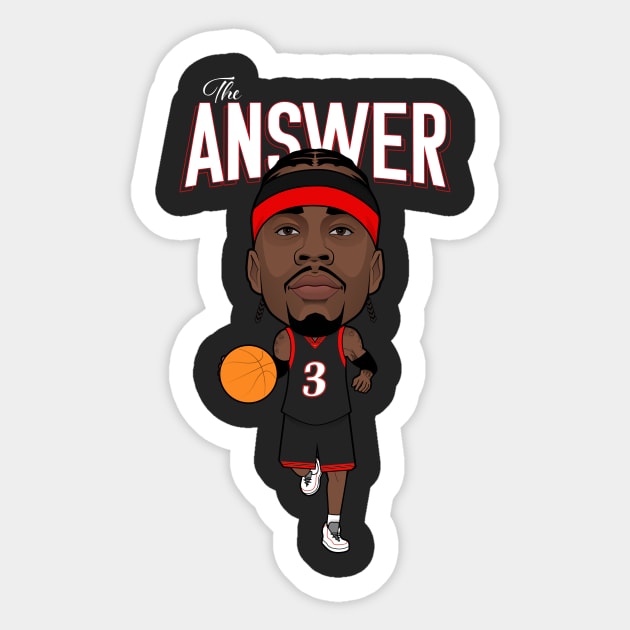 The Answer Sticker by dbl_drbbl